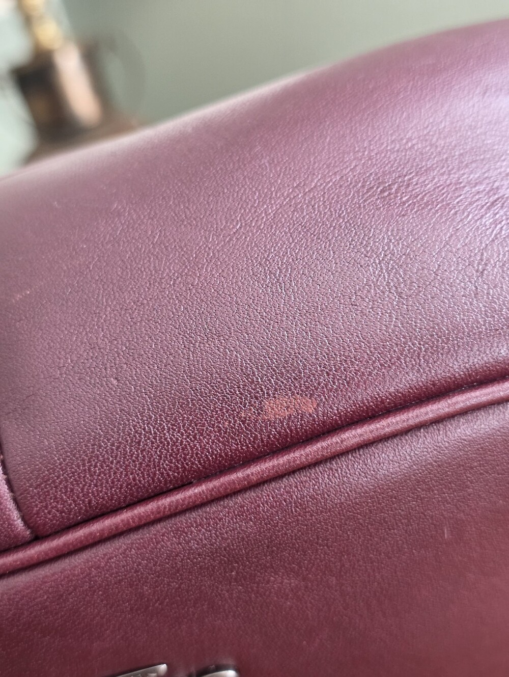 Coach 21025E Mae Hobo Oxblood Leather Shoulder Crossbody Bag - Picture 15 of 16